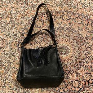 Leather Bucket Bag